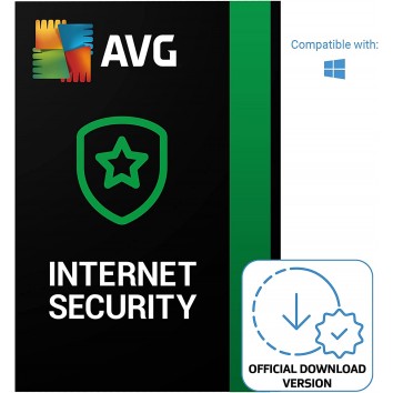 AVG INTERNET SECURITY 2024 1 User, 1 Year